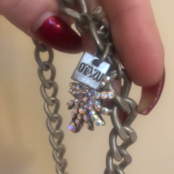 AUTH. OTAZU Swarovski Crystal Designer Necklace - Picture 6 of 7